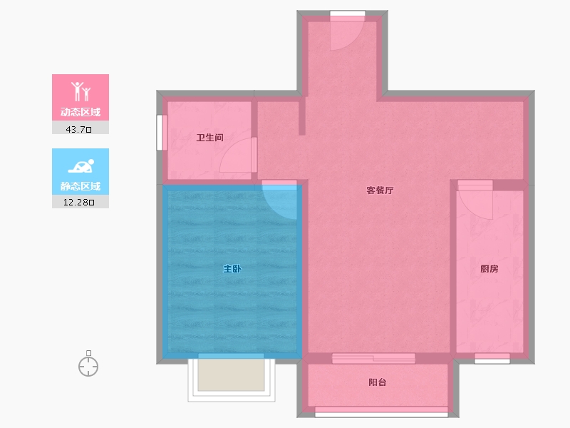 河北省-廊坊市-橘州-49.54-户型库-动静分区