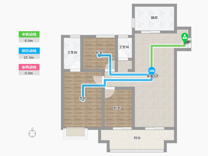 河南省-郑州市-正商左岸-100.01-户型库-动静线