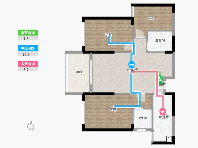 江西省-赣州市-嘉福国际-75.53-户型库-动静线