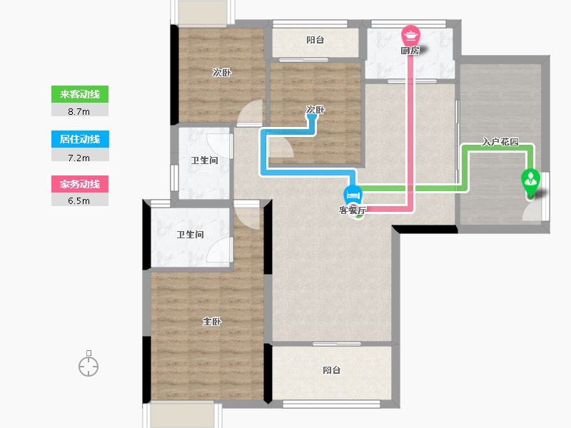 广东省-江门市-君汇上城-99.68-户型库-动静线