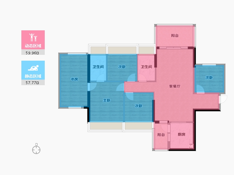 广东省-湛江市-东新高地-121.00-户型库-动静分区