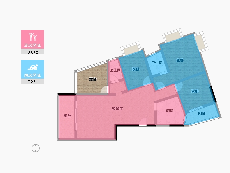 湖南省-湘西土家族苗族自治州-万利宏富-101.78-户型库-动静分区