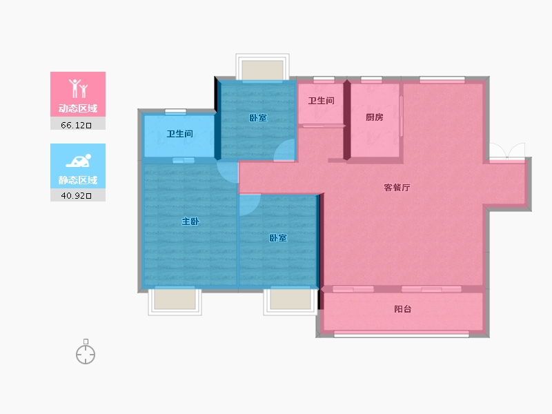 江西省-九江市-凤凰·状元府-96.91-户型库-动静分区