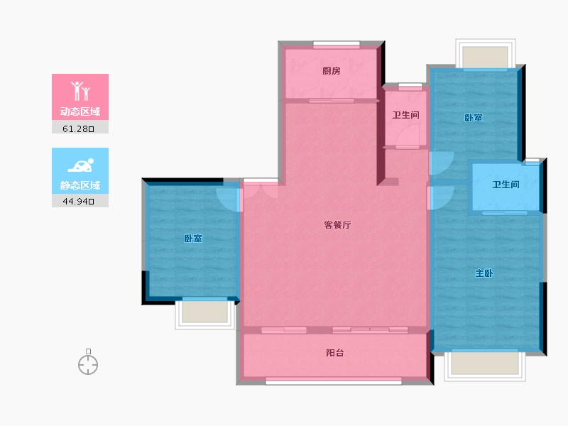 江西省-九江市-凤凰·状元府-96.06-户型库-动静分区