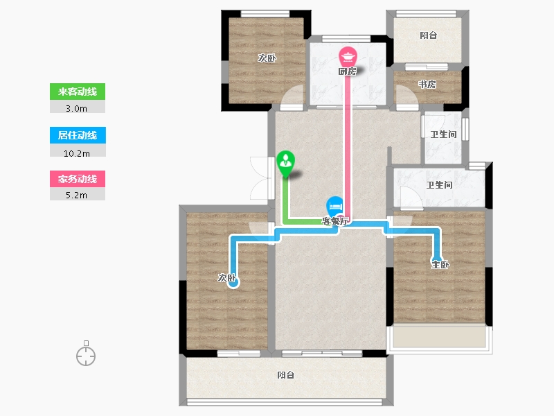 安徽省-滁州市-丰乐嘉山印-98.01-户型库-动静线