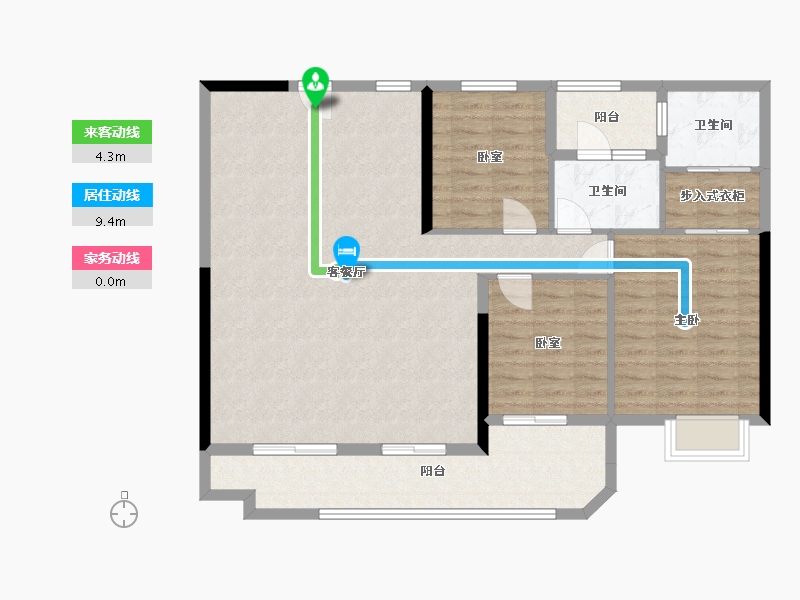 广西壮族自治区-来宾市-汇金府-112.00-户型库-动静线