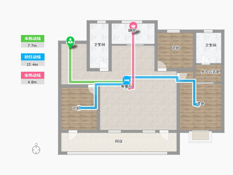 山东省-聊城市-民生城市之尊-122.40-户型库-动静线