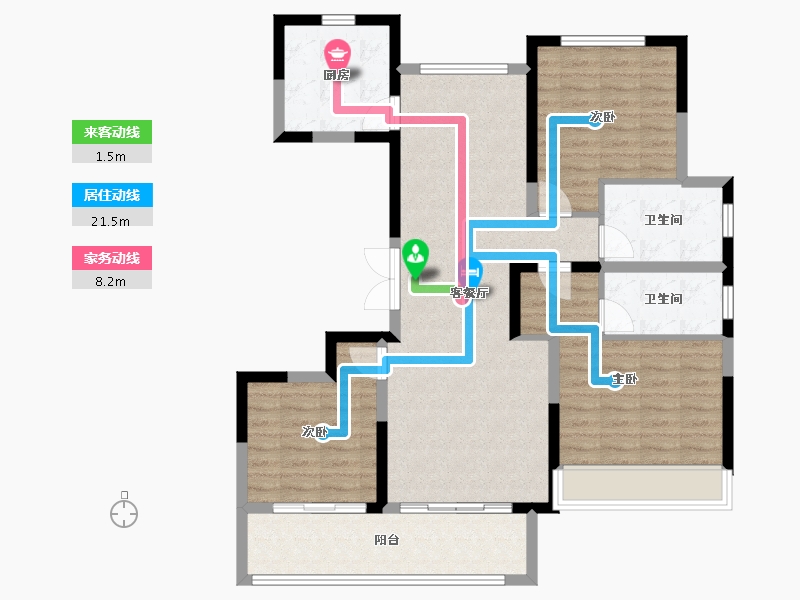 河南省-焦作市-铭源新时代城-100.01-户型库-动静线