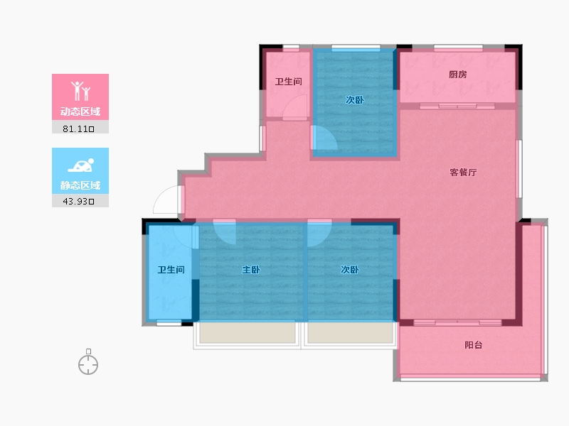 河南省-周口市-奥特莱斯望京府-112.01-户型库-动静分区