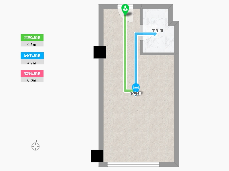 江苏省-淮安市-炎黄国际花园-30.31-户型库-动静线