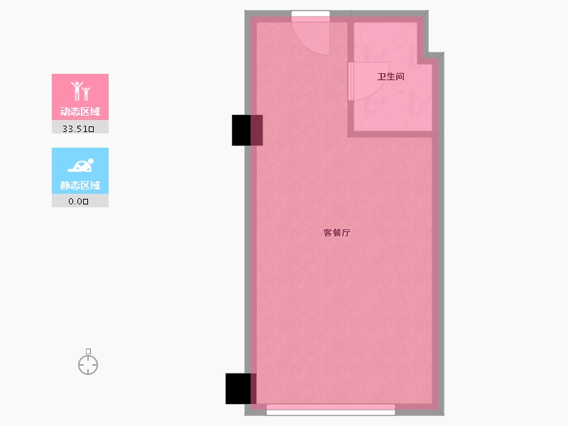 江苏省-淮安市-炎黄国际花园-30.31-户型库-动静分区