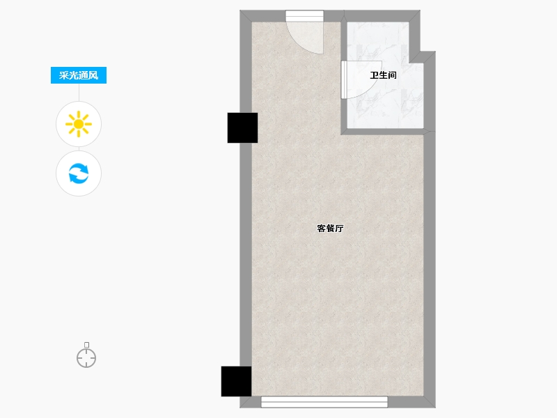 江苏省-淮安市-炎黄国际花园-30.31-户型库-采光通风