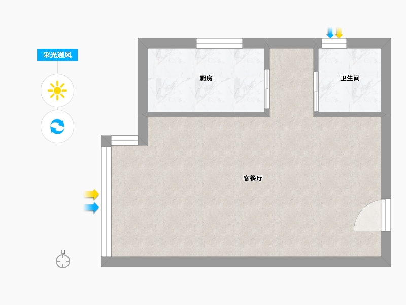 辽宁省-沈阳市-明华香峪兰溪-35.10-户型库-采光通风