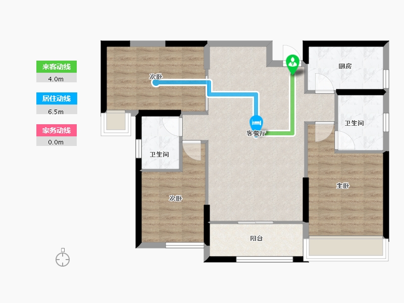 湖南省-常德市-天润汇景公园-86.02-户型库-动静线