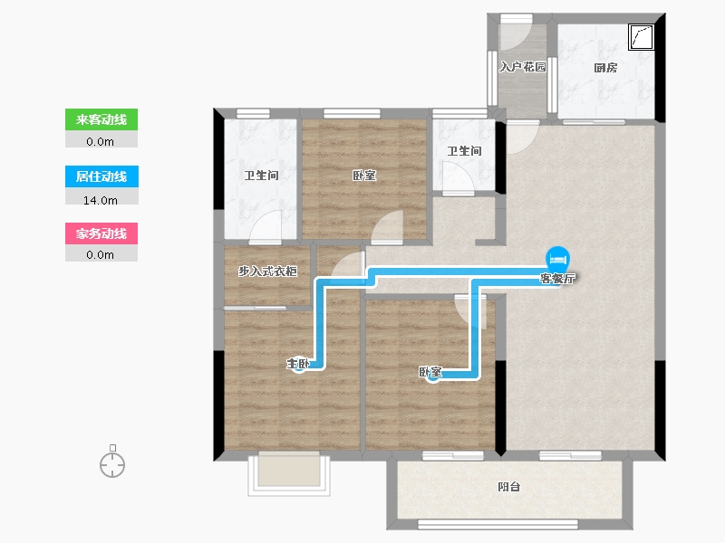 江西省-吉安市-阳明天宸-96.42-户型库-动静线