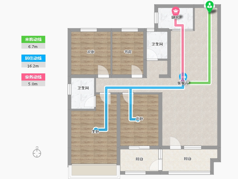 山东省-日照市-天宁君悦府（南区）-120.00-户型库-动静线