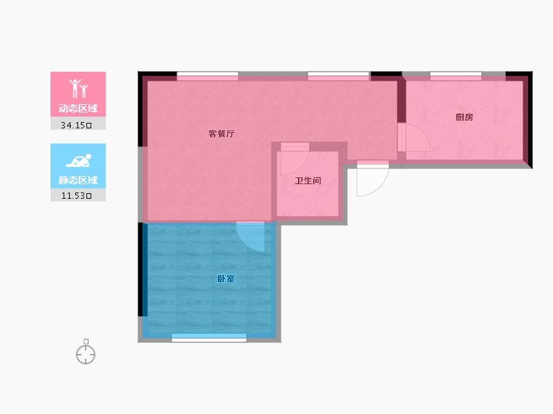 河南省-新乡市-合众凤凰故里-40.48-户型库-动静分区