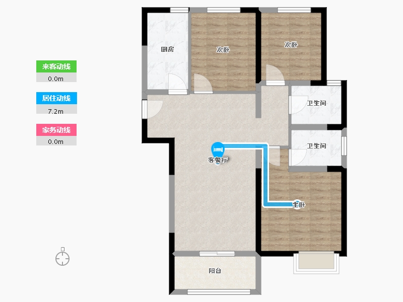 河南省-郑州市-正商雅庭华府-94.00-户型库-动静线