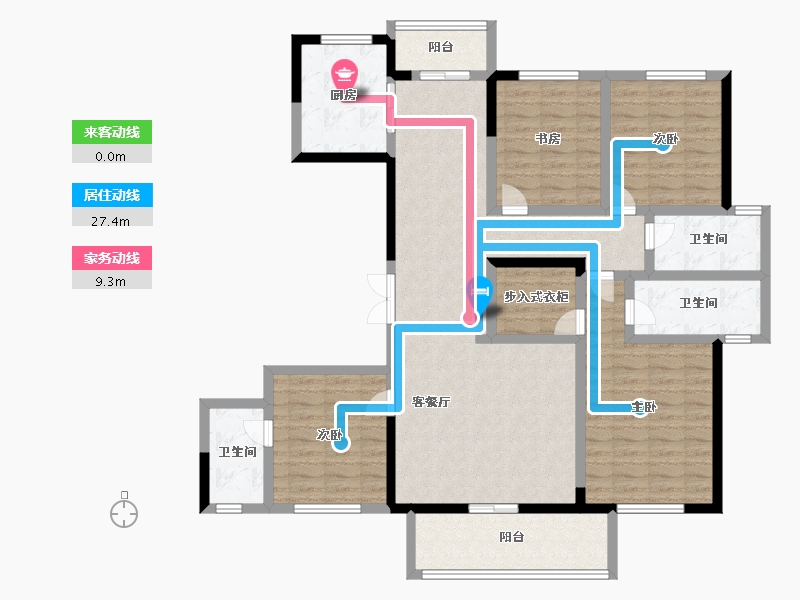 河南省-郑州市-永威上和府-129.99-户型库-动静线