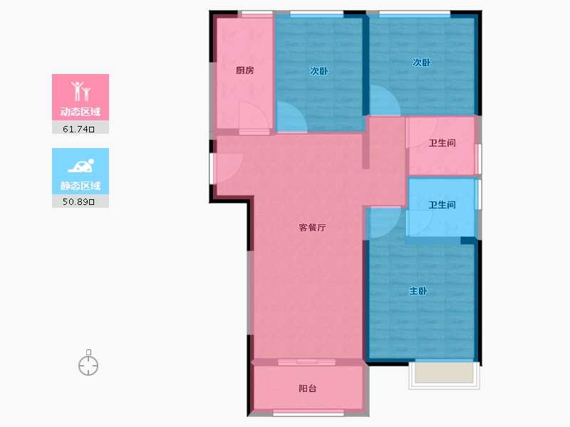 河南省-郑州市-正商雅庭华府-102.01-户型库-动静分区