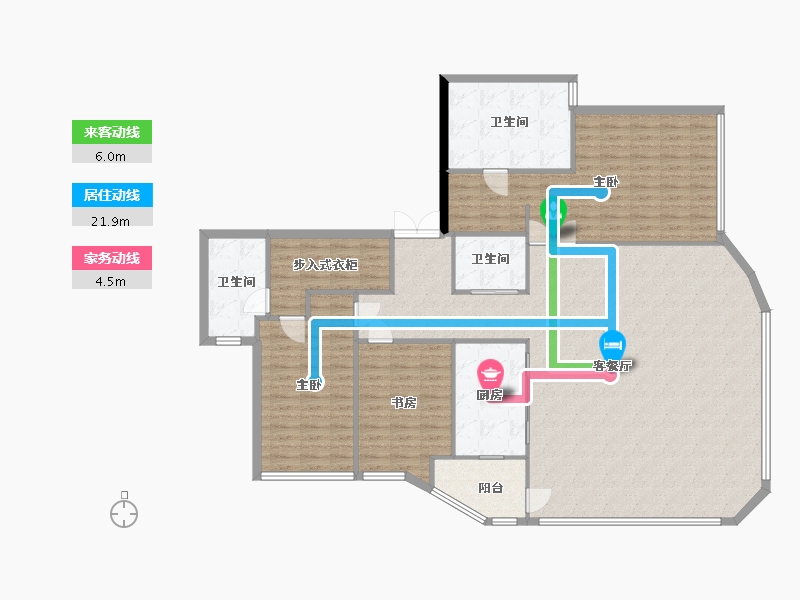 四川省-成都市-新希望D10天府-200.00-户型库-动静线