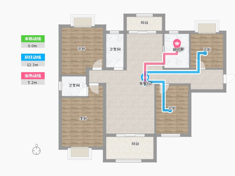 湖北省-孝感市-嘉国铭座-112.35-户型库-动静线