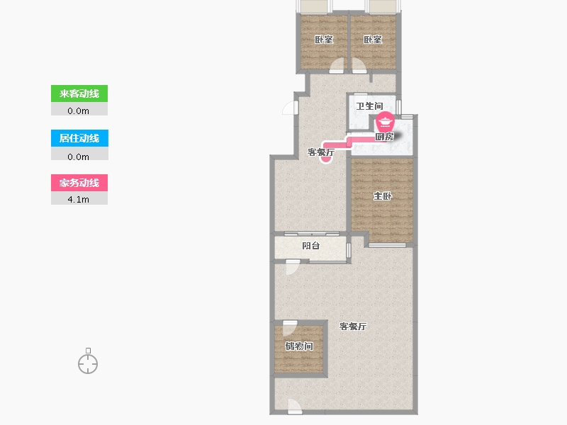 河北省-邢台市-华年里-139.33-户型库-动静线