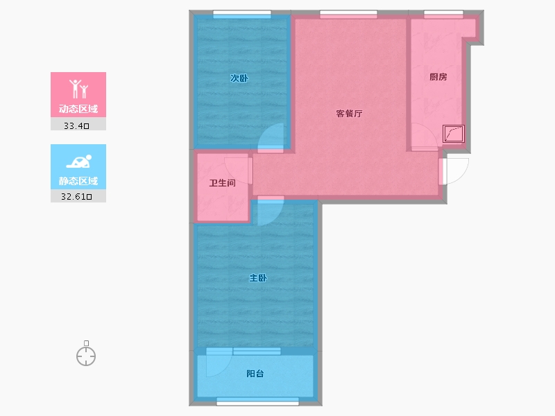 河北省-邢台市-博爵堡-58.03-户型库-动静分区