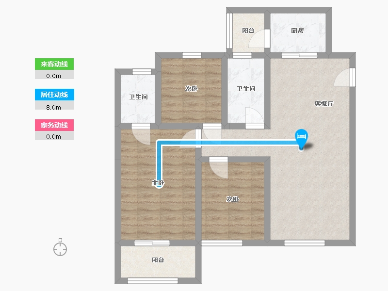 河南省-新乡市-大桥悦时代-102.00-户型库-动静线