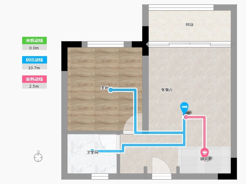 海南省-文昌市-椰景湾-38.31-户型库-动静线