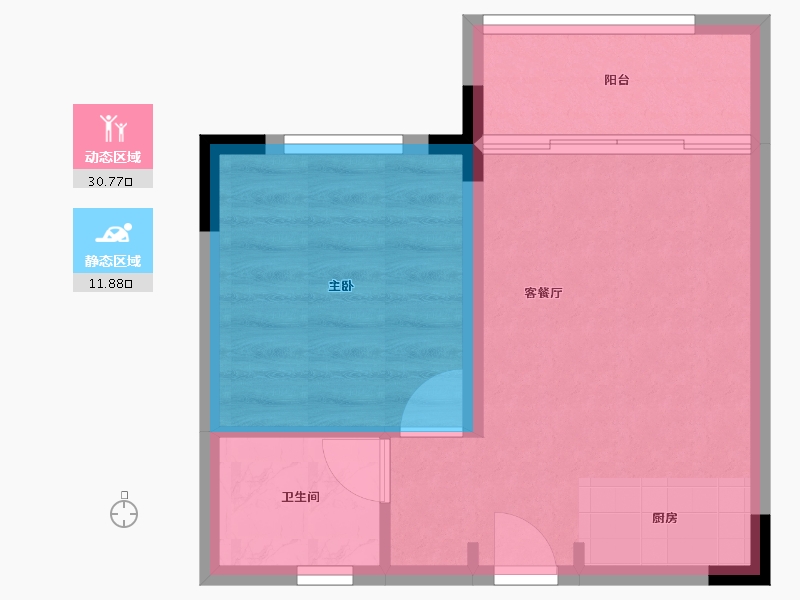 海南省-文昌市-椰景湾-38.31-户型库-动静分区