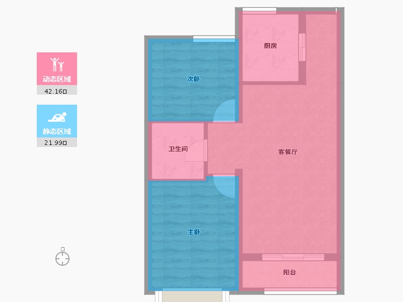 河北省-石家庄市-瀚正御璟城-57.25-户型库-动静分区