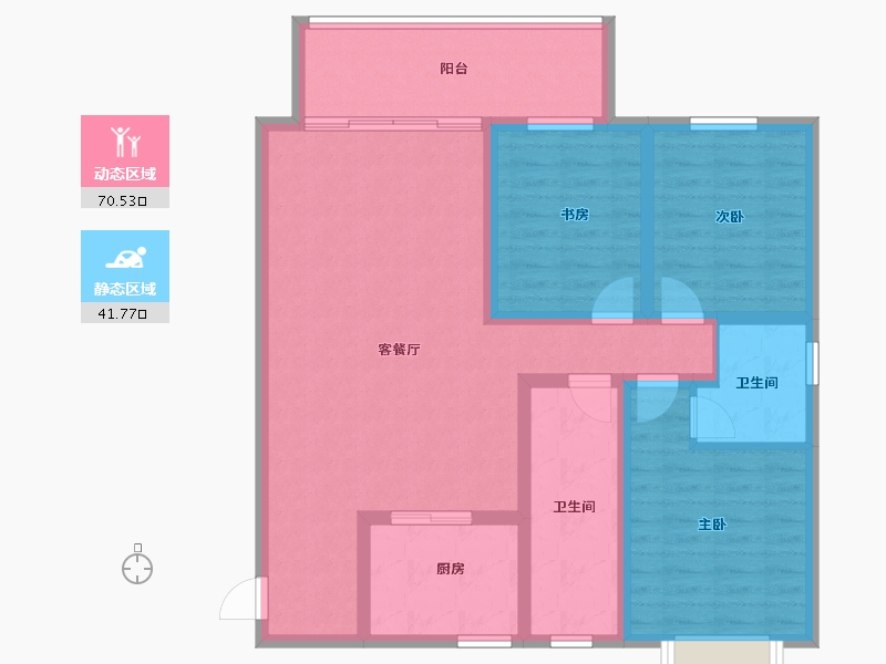 河南省-洛阳市-美伦橖颂-99.99-户型库-动静分区