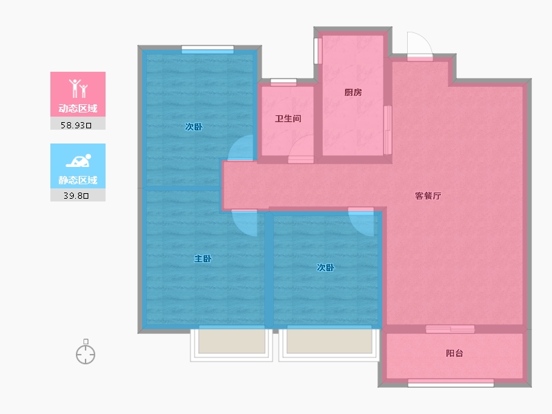 河南省-许昌市-物华溪悦-88.00-户型库-动静分区