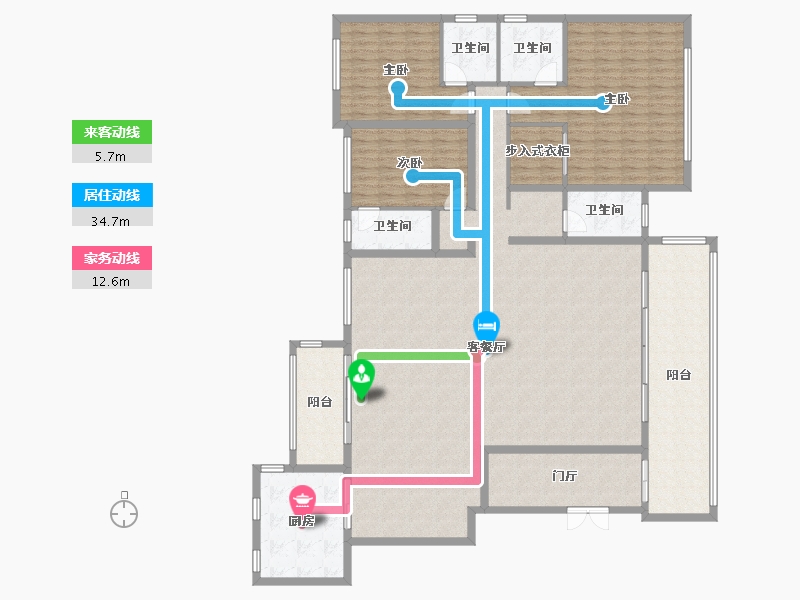 贵州省-遵义市-中建锦阅-201.00-户型库-动静线