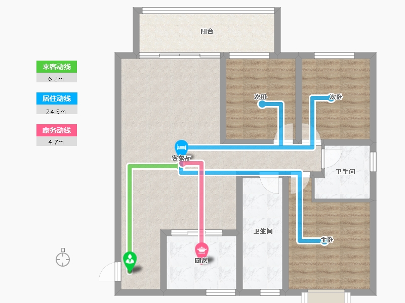 河南省-洛阳市-美伦橖颂-96.01-户型库-动静线