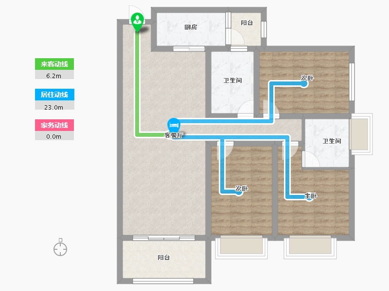 河南省-洛阳市-美伦橖颂-100.00-户型库-动静线