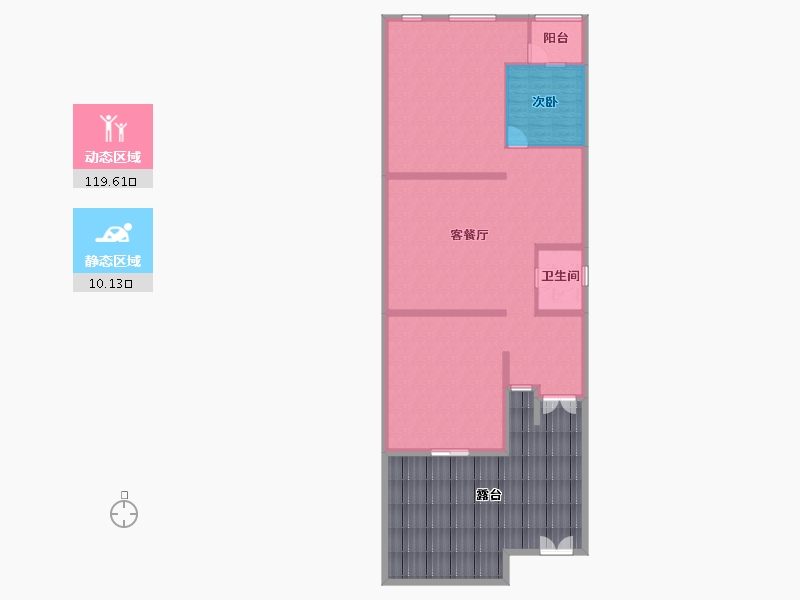 广东省-深圳市-万科第五园-100.00-户型库-动静分区