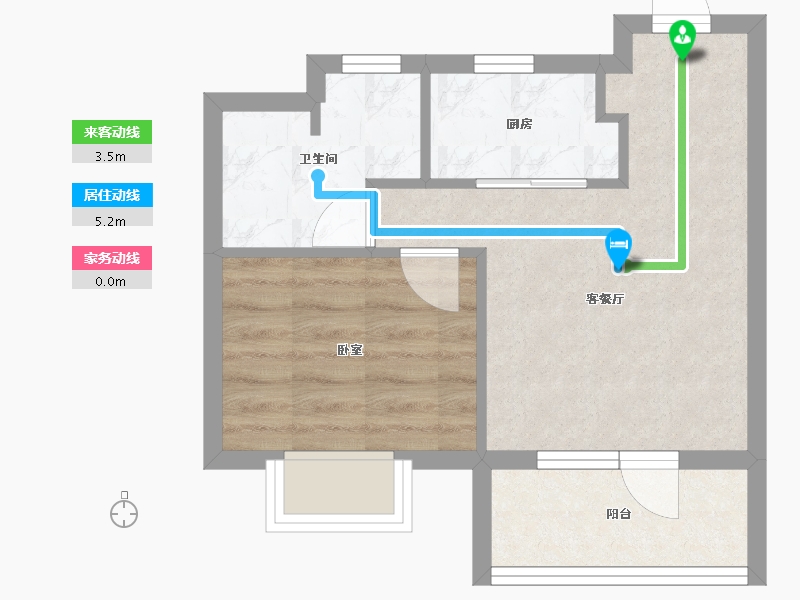 山东省-泰安市-绿地·溪山境-39.20-户型库-动静线