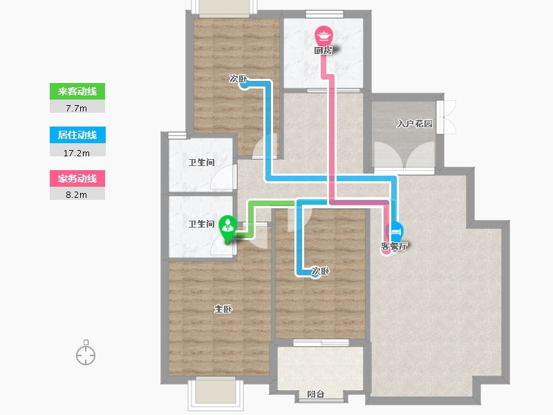 福建省-南平市-建瓯三江国际-99.06-户型库-动静线