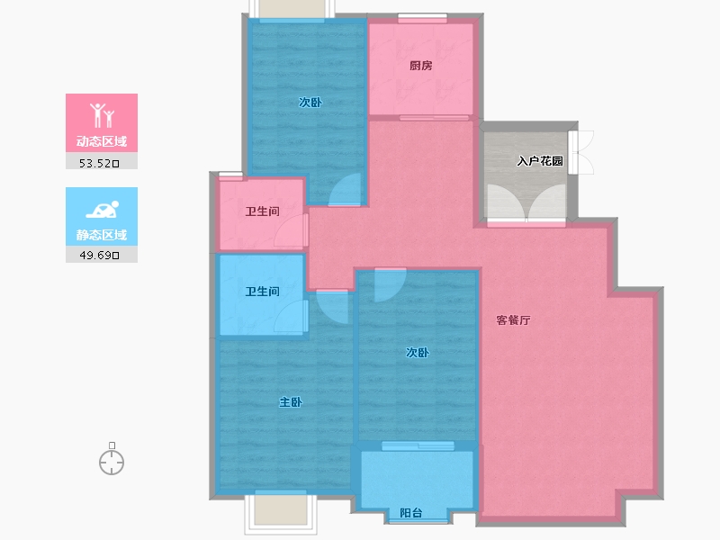 福建省-南平市-建瓯三江国际-99.06-户型库-动静分区