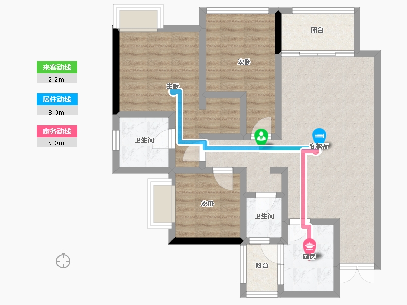 四川省-内江市-荣威·珑悦府-81.02-户型库-动静线