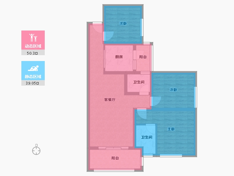 四川省-巴中市-滨江一号-97.00-户型库-动静分区