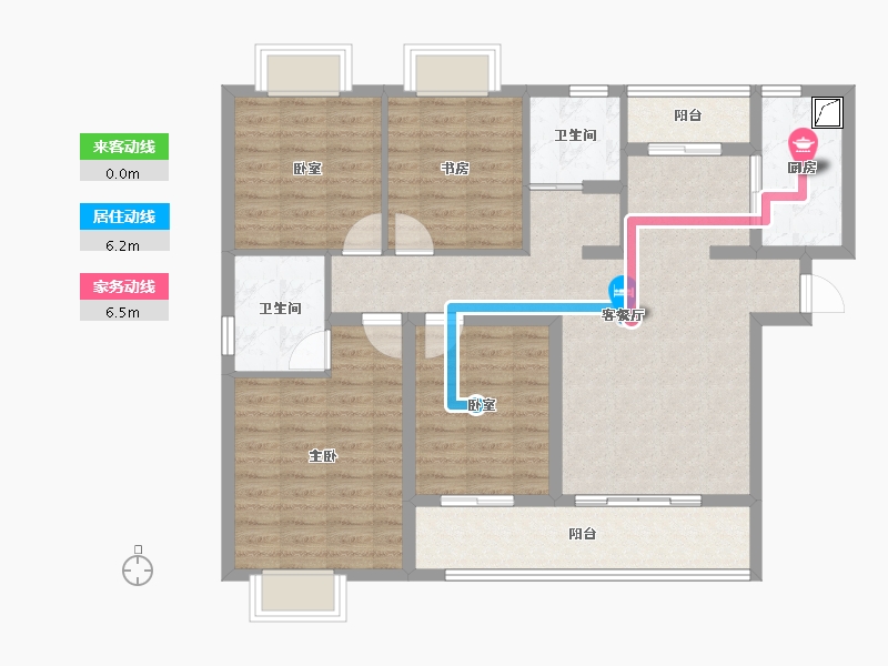 江西省-九江市-海·金色学府-102.01-户型库-动静线