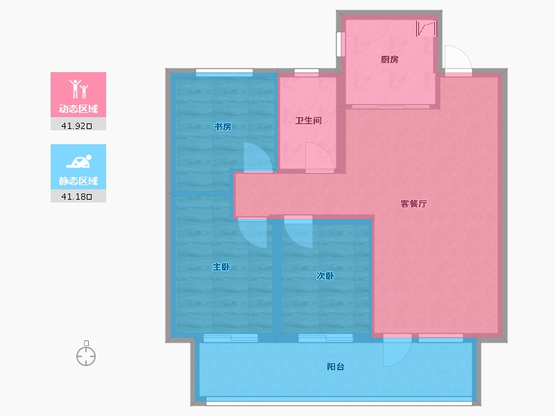 山东省-日照市-和悦万家-74.13-户型库-动静分区