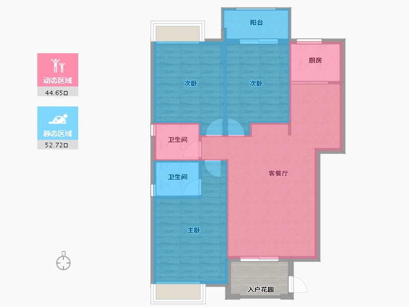 福建省-南平市-建瓯三江国际-94.06-户型库-动静分区