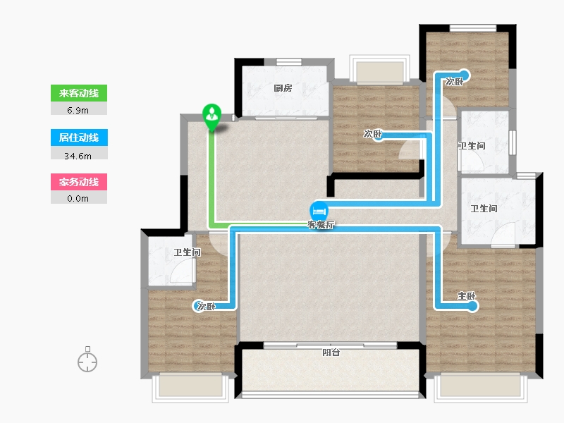 江苏省-盐城市-新城悦隽首府-132.00-户型库-动静线