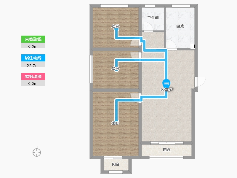 河南省-信阳市-建奇公园里-94.01-户型库-动静线