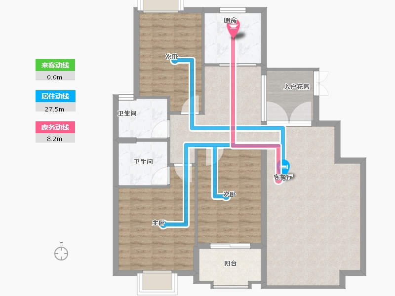 福建省-南平市-建瓯三江国际-98.46-户型库-动静线