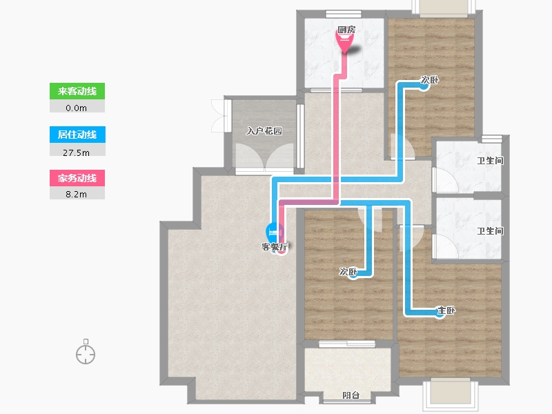 福建省-南平市-建瓯三江国际-100.06-户型库-动静线